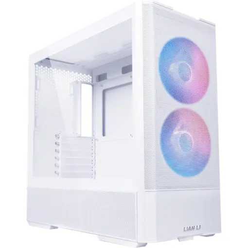 LIAN LI LANCOOL 207 ATX RGB Gaming Case - White - Free Shipping