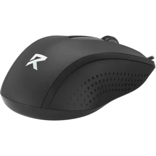 Redragon BM-4049 Wired Mouse, 1200 DPI, 125Hz Polling Rate, Ambidextrous Design, Long-lasting Switches, 1.5m Cable Length - Black - Image 3