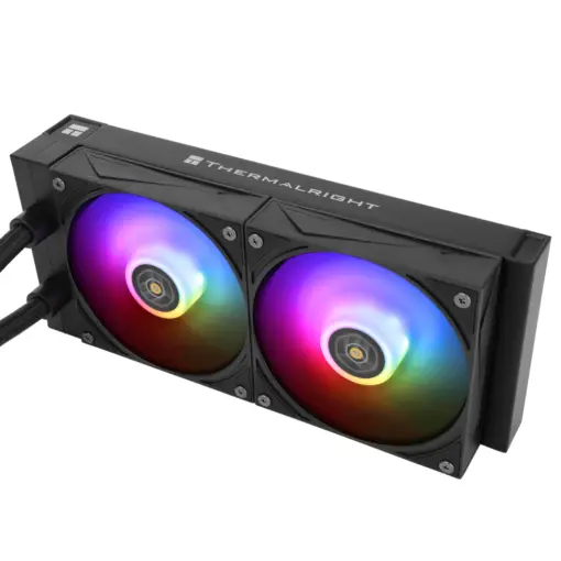 Thermalright Grand Vision 240 ARGB 240mm AIO Liquid CPU Cooler, IPS LCD Screen - Black - Image 4