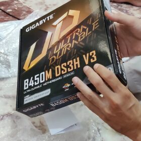 GIGABYTE B450M DS3H V2 (rev. 1.x) Micro-ATX DDR4 Motherboard, Supports Ryzen 5000/3000/2000/1000/Athlon Series AMD Processors photo review