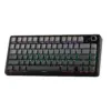AULA F75 MAX Wireless Mechanical Keyboard, TFT Screen and Knob, 75% Gasket Hot Swappable Custom Keyboard - Black - LEOBOG Reaper Switch