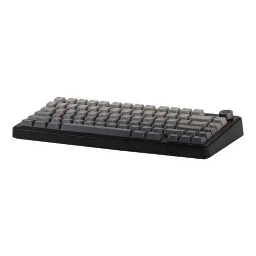 AULA F75 MAX Wireless Mechanical Keyboard, TFT Screen and Knob, 75% Gasket Hot Swappable Custom Keyboard - Black - LEOBOG Reaper Switch - Image 5