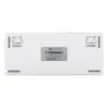 AULA F75 MAX Wireless Mechanical Keyboard, TFT Screen and Knob, 75% Gasket Hot Swappable Custom Keyboard - White Blue - LEOBOG Reaper Switch - Image 3