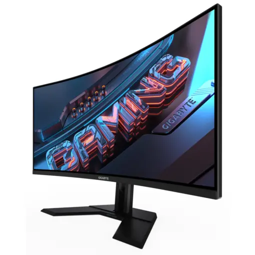 Gigabyte G34WQCP-EK WQHD 180Hz 34" VA Curved Gaming Monitor, 1500R, 1ms (MPRT), VESA Display HDR400, Adaptive-Sync/FreeSync Premium, 2x HDMI 2.0/2x Displayport 1.4 - Image 2