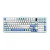 MechLands Vibe99 Wireless Mechanical Keyboard, TFT Screen, 98% Gasket Mounted, Double-shot PBT Keycaps, Hot Swappable, Three-Mode Connectivity – Blue – ML Cream Mint Switch - Image 2