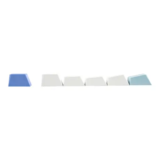 MechLands Vibe99 Wireless Mechanical Keyboard, TFT Screen, 98% Gasket Mounted, Double-shot PBT Keycaps, Hot Swappable, Three-Mode Connectivity – Blue – ML Cream Mint Switch - Image 7
