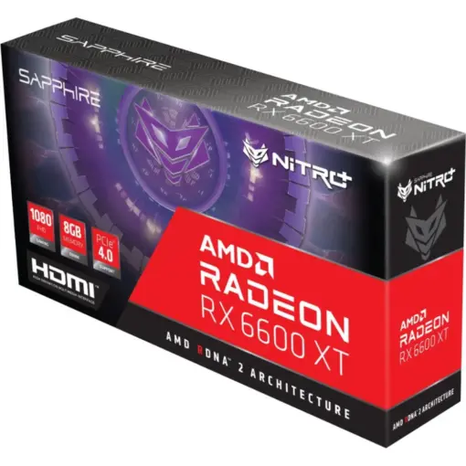SAPPHIRE 11309-01-20G Nitro+ AMD Radeon RX 6600 XT Gaming Graphics Card - Official SAPPHIRE Refurbished - Image 6