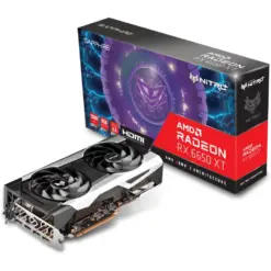 Sapphire 11319-01-20G Nitro+ AMD Radeon RX 6650 XT Gaming Graphics Card with 8GB GDDR6, AMD RDNA 2 - Official SAPPHIRE Refurbished