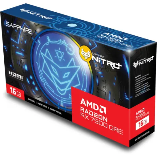 Sapphire 11325-02-20G NITRO+ AMD Radeon RX 7900 GRE Gaming Graphics Card with 16GB GDDR6, AMD RDNA 3 - Official SAPPHIRE Refurbished - Image 6