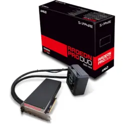SAPPHIRE 21253-00-40G Radeon PRO DUO 8GB HBM HDMI/3x DP PCI-Express Graphics Card - Official SAPPHIRE Refurbished