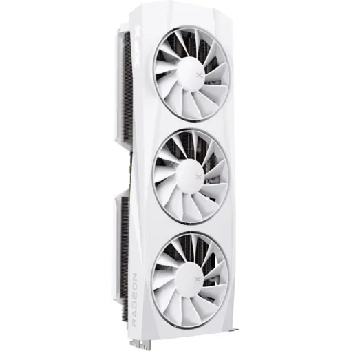 XFX RX-97TQICKW9 Quicksilver AMD Radeon RX 9070XT White Gaming Edition Graphics Card, 16GB GDDR6 256bit, HDMI/3x DP, AMD RDNA 4 - Image 2