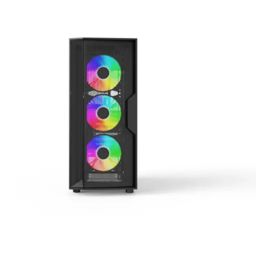 Thunder Gladius TGC-1026-B E-ATX ARGB Gaming Case - 3 ARGB Fans Included - Image 3