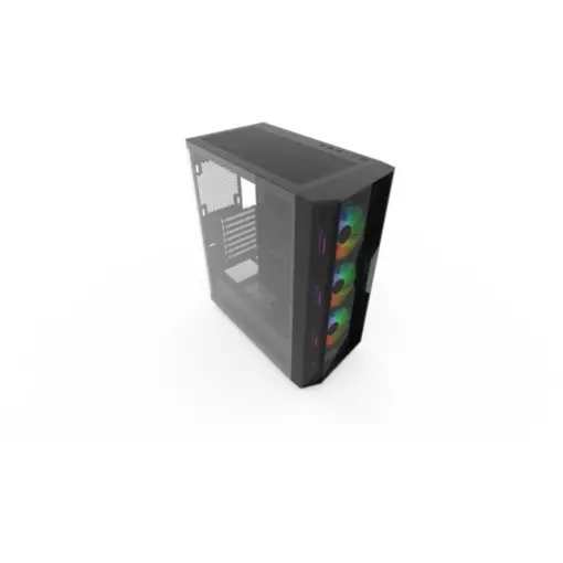 Thunder Gladius TGC-1026-B E-ATX ARGB Gaming Case - 3 ARGB Fans Included - Image 6