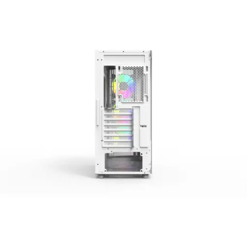 Thunder Gladius TGC-1026-W E-ATX ARGB Gaming Case - 3 ARGB Fans Included - White - Image 4