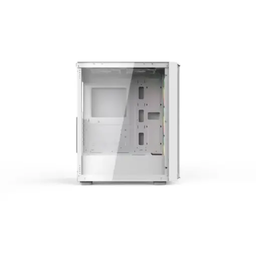 Thunder Gladius TGC-1026-W E-ATX ARGB Gaming Case - 3 ARGB Fans Included - White - Image 5