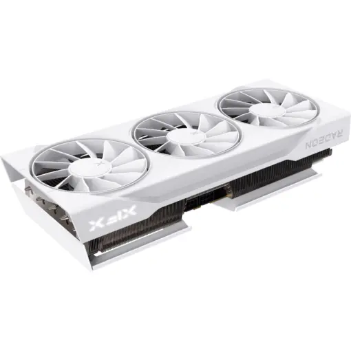 XFX RX-97TSWF3W9 Swift AMD Radeon RX 9070XT White Triple Fan Gaming Edition Graphics Card, 16GB GDDR6, 256bit, HDMI/3x DP, AMD RDNA 4 - Image 4