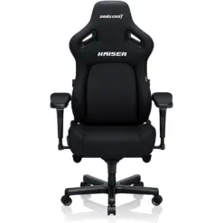 AndaSeat Kaiser 4 XL Premium Fabric Gaming Chair - Carbon Black
