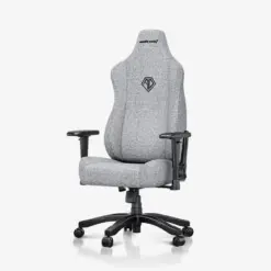 AndaSeat Novis Series Ultra (w/ Head & Lumbar Pillow) Premium Fabric Ergonomic Gaming Chair - Gray