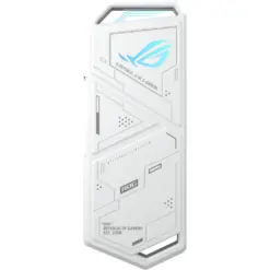 ASUS ROG STRIX Arion ESD-S1C Aluminum Alloy M.2 NVMe SSD External Portable Enclosure, USB 3.2 Gen 2 Type-C (10 Gbps), USB-C to C and USB-C to A Cables, Fits PCIe 2280/2260/2242/2230 M Key/B+M Key - White