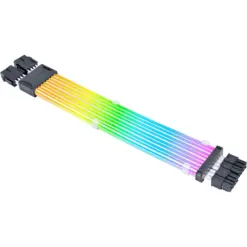 Lian Li Strimer Wireless 8 Pin Addressable RGB Power Extension Cable Fits CPU EPS, Light Guides, PW8-1W-CPU - Free Shipping