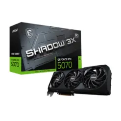 MSI Gaming GeForce RTX 5070 12G SHADOW 3X OC Graphics Card