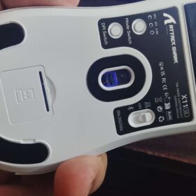 ATTACK SHARK X11SE PixArt PAW3311 Wireless Gaming Mouse - White photo review