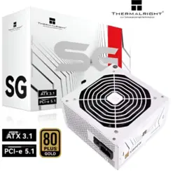 Thermalright SG-1000 1000W ATX 3.1 PCIe 5.1 80+ Gold Full Modular Power Supply - White