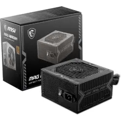 MSI MAG A650BN Gaming Power Supply - Non-Modular - 80 Plus Bronze Certified 650W - Compact Size - ATX