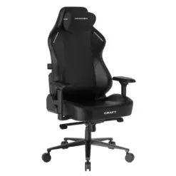 DXRacer Craft Series Gaming Chair (EPU Leatherette/Size XL), w/ Magnetic Headrest - Black - GC/XLCF23LTA/N - Free Shipping