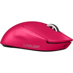 Logitech G PRO X SUPERLIGHT 2 Wireless Gaming Mouse, 4K Polling, Lightweight, LIGHTFORCE Hybrid Switches, HERO 2 Sensor, 32,000 DPI, 5 Programmable Buttons, USB-C Charging, PC & Mac - Magenta