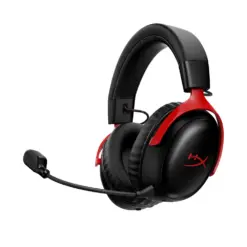 HyperX Cloud III S Wireless Gaming Headset - Black/Red