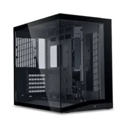 LIAN LI O11D MINI V2 Compact ATX Mid-Tower PC Case, Panoramic View, High-Performance Airflow, Supports up to 360mm Top Radiator, Cable Management - Black