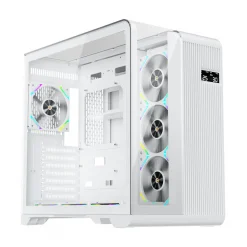 1STPLAYER RT7 ATX Mid-Tower PC Gaming Case - White