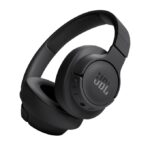 JBL Tune 720BT Wireless Over-Ear Headphones, Pure Bass Sound, Bluetooth 5.3, 76H Battery - Black