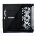 EASE EC124B Tempered Glass Gaming Case-Black - 4 ARGB Fans Pre-Installed - Image 4