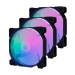 1STPLAYER F2 120mm ARGB Case Fan, 3-Pack - Black