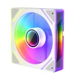 1STPLAYER FC7 120mm Infinity ARGB Case Fan, 3-Pack - White - Image 3