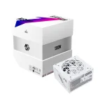 1STPLAYER NGDP ATX 3.1 PLATINUM Fully Modular 1300W Power Supply, 80 PLUS and Cybernetics Platinum Certified, ATX 3.1 and PCIe 5.1 Ready - White - Image 4