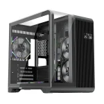 1STPLAYER RT5 Micro-ATX Mid-Tower PC Gaming Case - Black