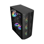 1STPLAYER X4 ATX Mid-Tower PC Gaming Case - Black - Image 2