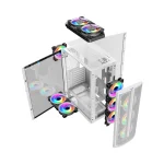 1STPLAYER X4 ATX Mid-Tower PC Gaming Case - White - Image 4