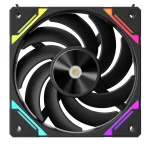 1STPLAYER XF7 120mm Infinity ARGB Case Fan, 3-Pack - Black - Image 2