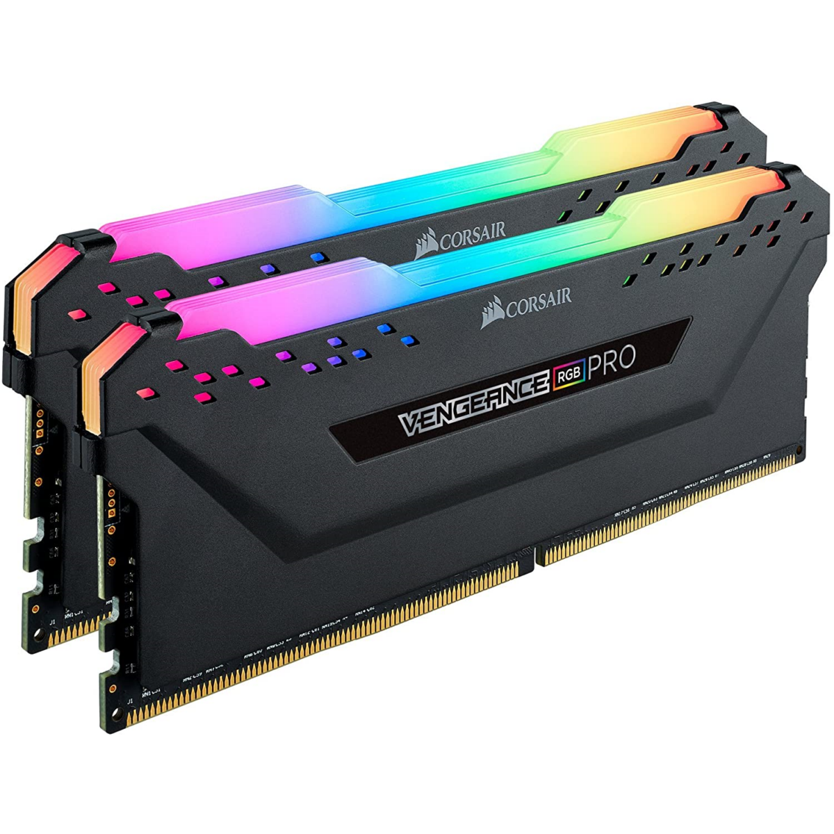 Corsair VENGEANCE RGB PRO 32GB (2x16GB) DDR4 3600Mhz C18 AMD Optimized Memory – Black - Image 2