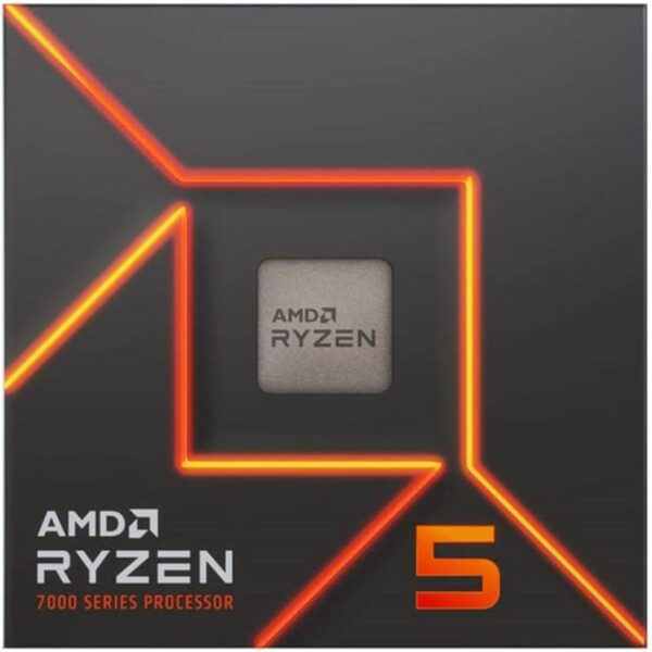 AMD Ryzen 5 7600 6-Core, 12-Thread Unlocked Desktop Processor - Tray