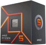 AMD Ryzen 5 7600 6-Core, 12-Thread Unlocked Desktop Processor - Tray - Image 2