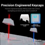 Redragon Kumara K552 (Blue Switches) Tenkeyless RGB Mechanical Gaming Keyboard - White - Image 7