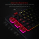Redragon K512 Shiva RGB Backlit Membrane Gaming Keyboard - Image 6