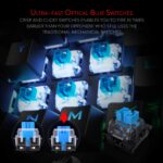 Redragon K587-PRO 87 Keys Compact RGB TKL Mechanical Gaming Keyboard - Image 3