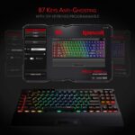 Redragon K587-PRO 87 Keys Compact RGB TKL Mechanical Gaming Keyboard - Image 6