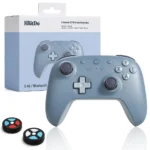 8Bitdo Ultimate 2C Wireless Controller for Windows PC and Android, with 1000 Hz Polling Rate, Hall Effect Joysticks and Triggers, and Remappable L4/R4 Bumpers - Blueberry